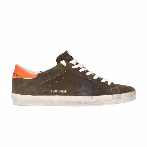 Golden Goose Superstar 'Green Orange'