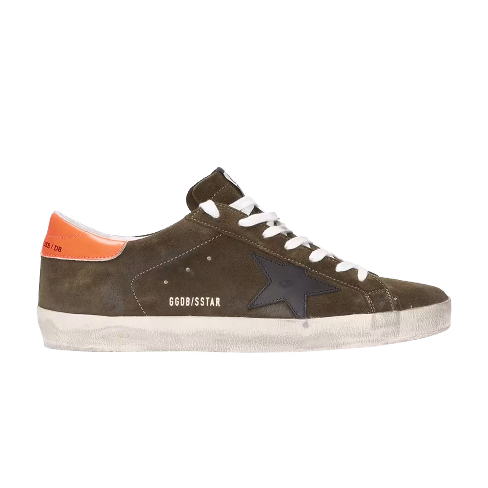 Golden Goose Superstar Green Orange