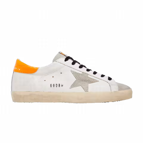 Golden Goose Superstar 'White Orange Fluo'