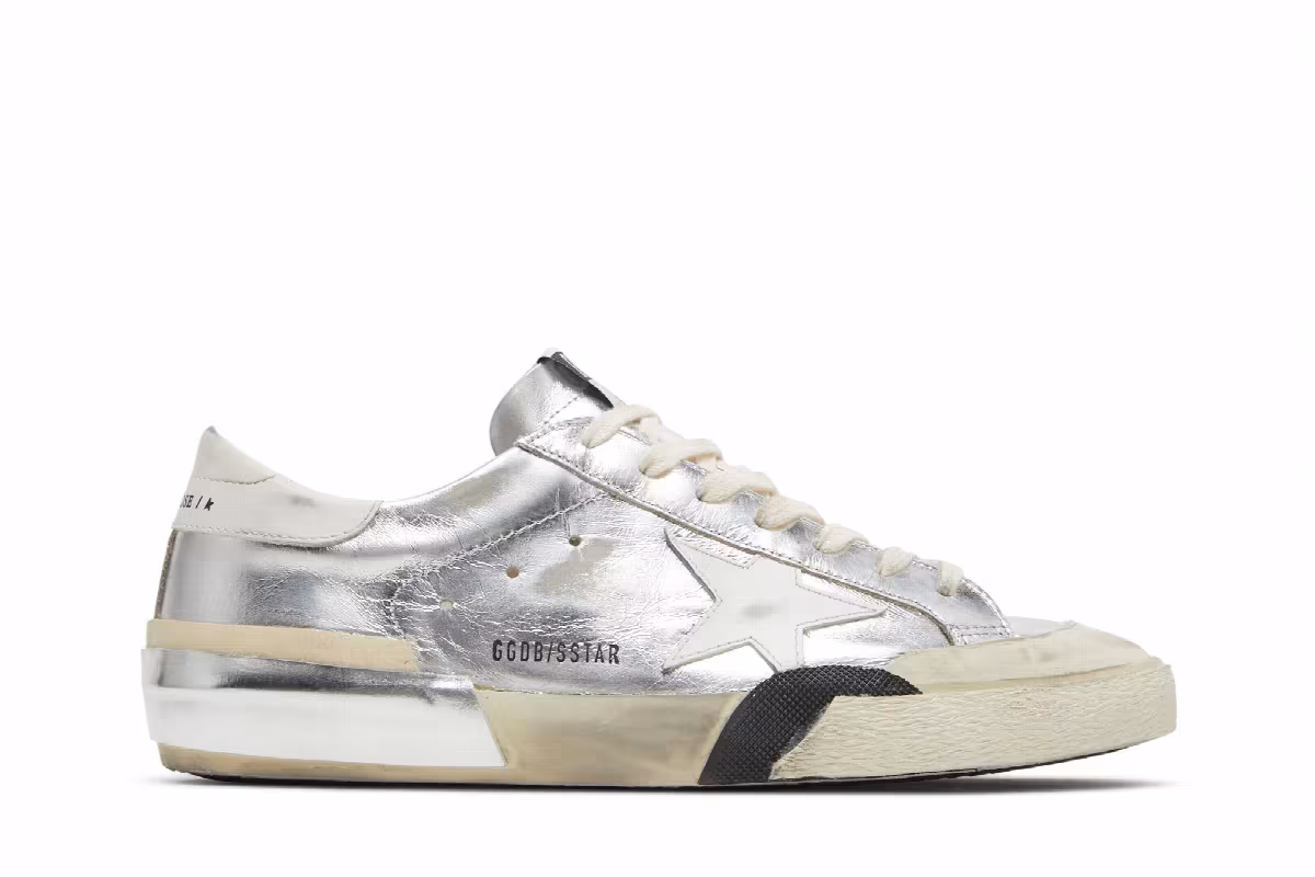 Golden Goose Superstar Silver, view 2