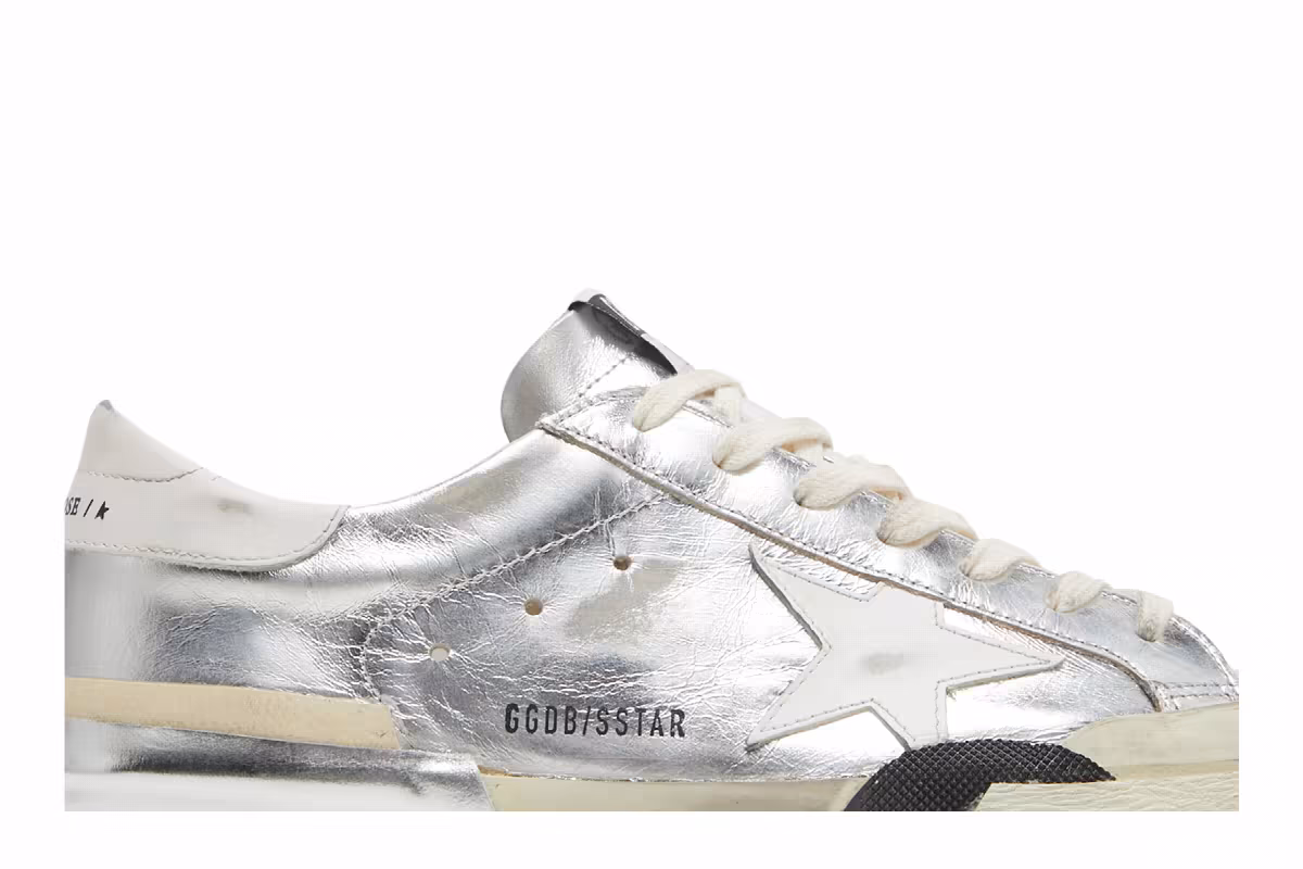 Golden Goose Superstar Silver, view 3