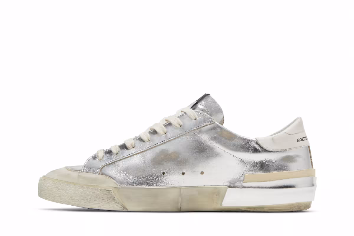 Golden Goose Superstar Silver, view 4
