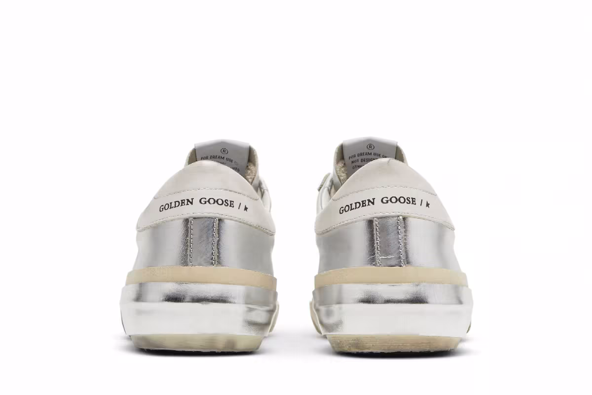 Golden Goose Superstar Silver, view 7