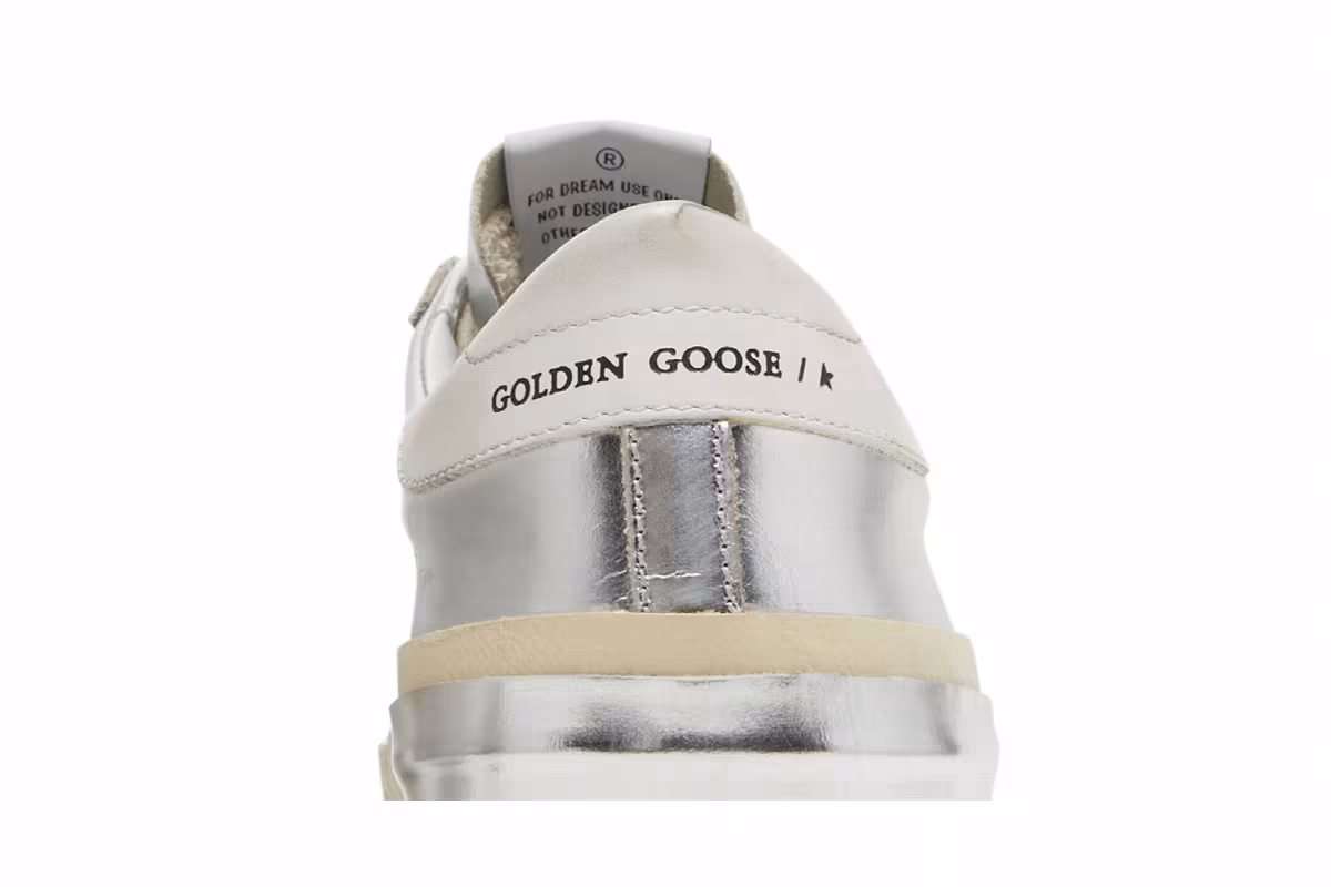 Golden Goose Superstar Silver, view 8