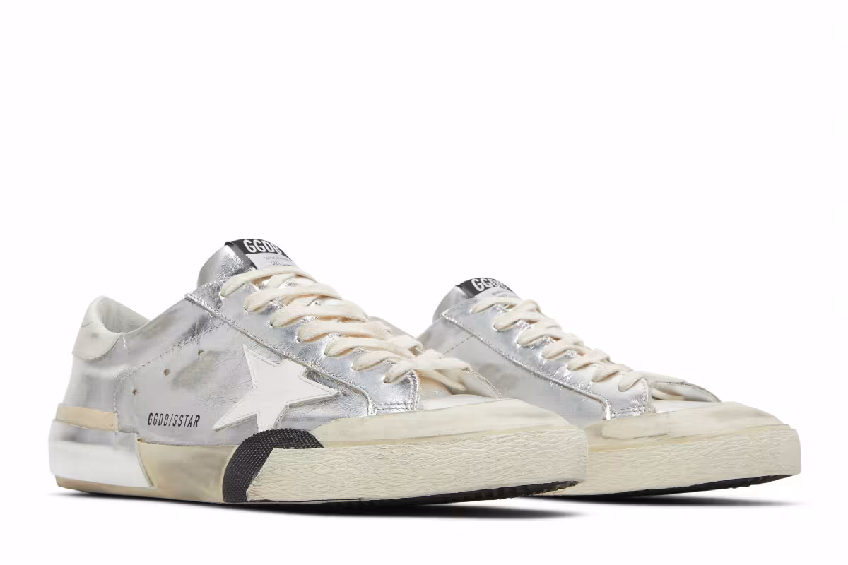 Golden Goose Superstar Silver, view 9