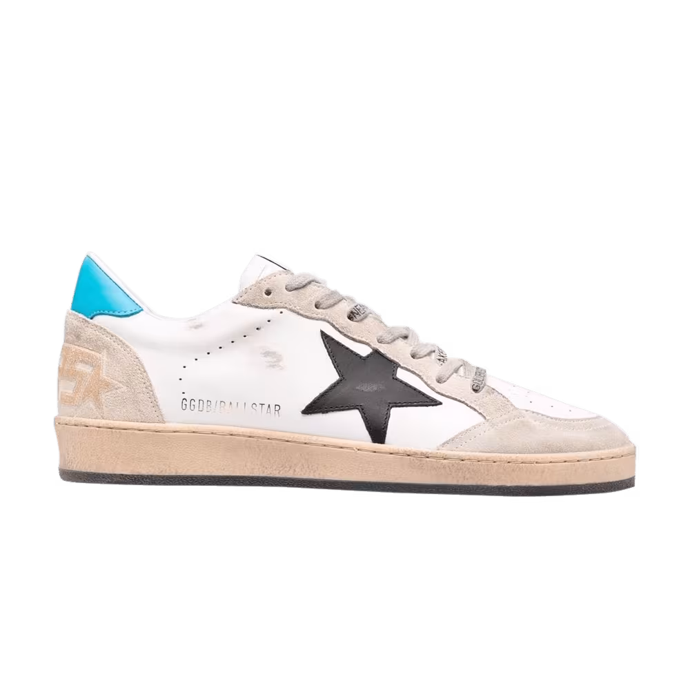 Golden Goose Ball Star White Light Blue