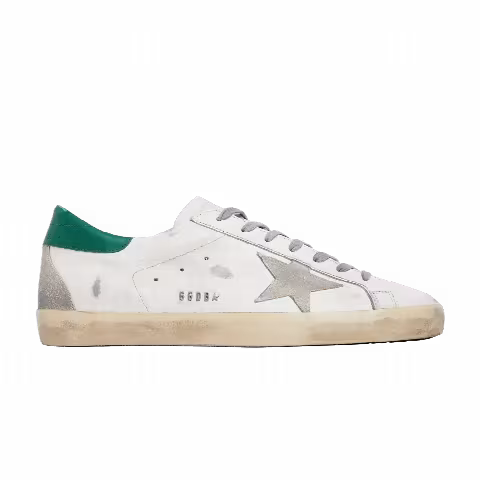 Golden Goose Superstar 'White Green'