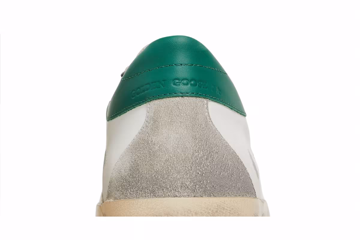 Golden Goose Superstar White Green, view 8