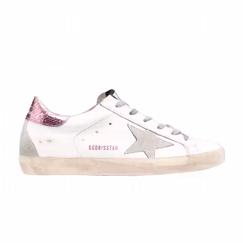 Golden Goose Wmns Superstar 'White Ice Pink'