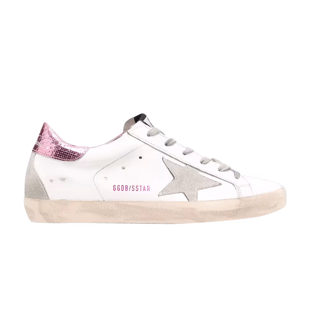 Golden Goose Women's Superstar White Ice Pink