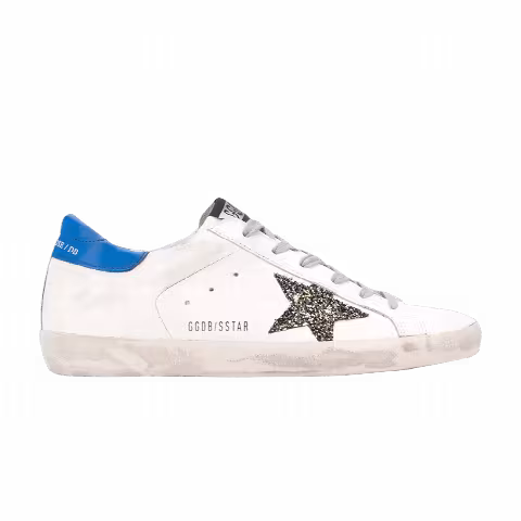 Golden Goose Wmns Superstar 'White Blue Glitter'