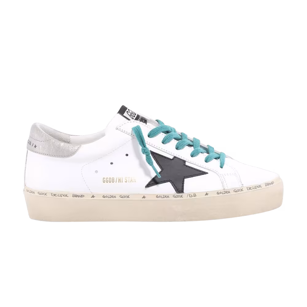 Golden Goose Hi Star White Grey