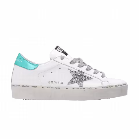 Golden Goose Wmns Hi Star 'White Aquamarine'