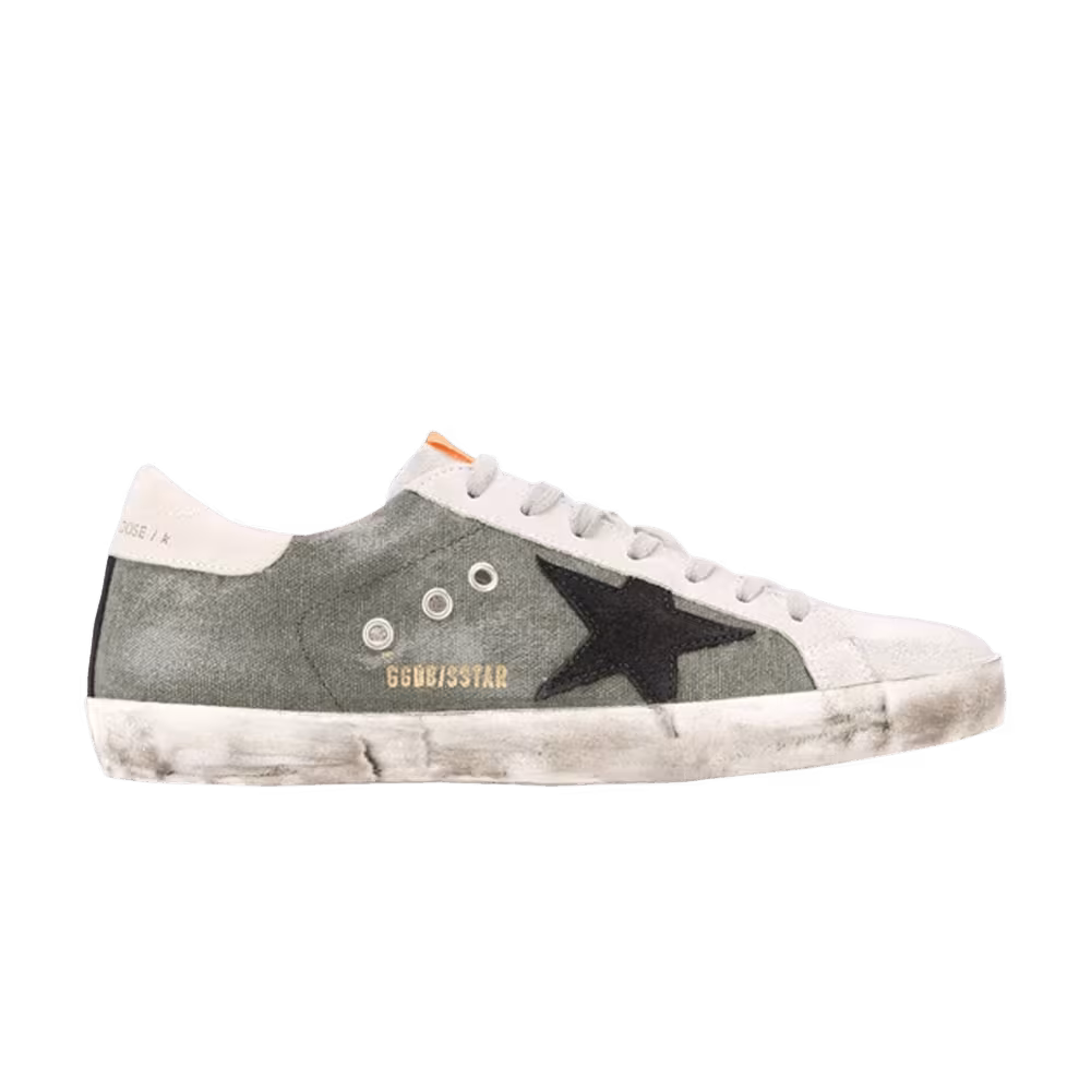 Golden Goose Superstar Green Black