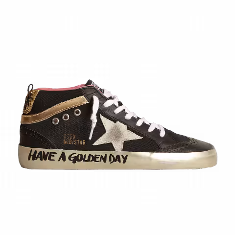 Golden Goose Wmns Mid Star 'Have a Golden Day'