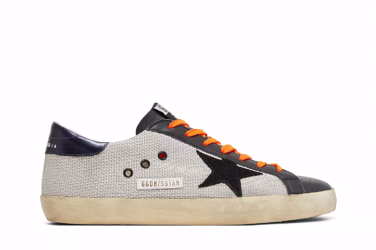 Golden Goose Superstar White Black, view 2