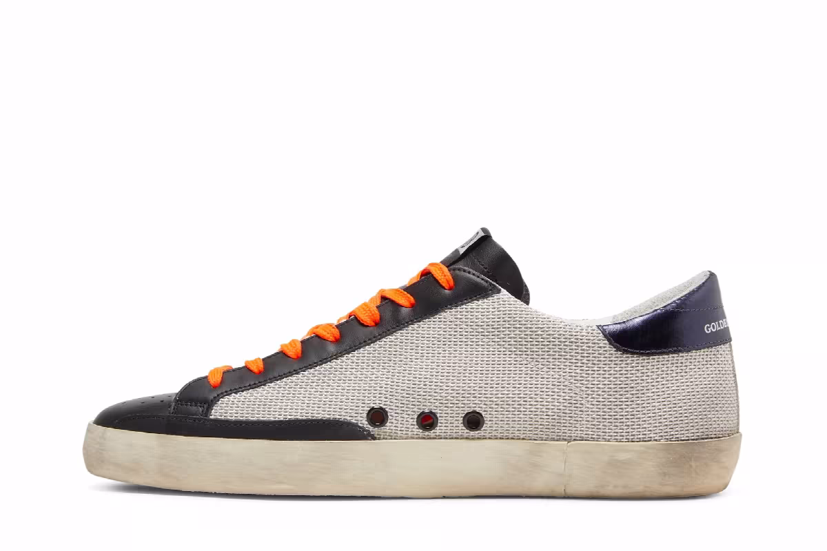 Golden Goose Superstar White Black, view 4