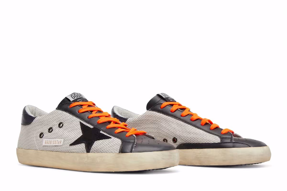 Golden Goose Superstar White Black, view 9