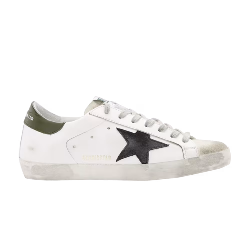 Golden Goose Superstar Low White Green