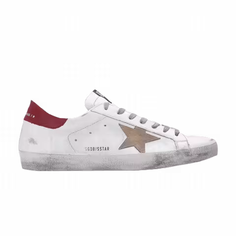 Golden Goose Superstar 'White Bordeaux'