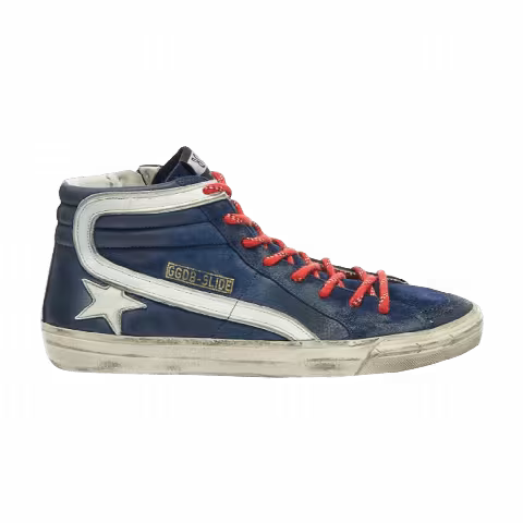 Golden Goose Slide Sneaker 'Blue White'