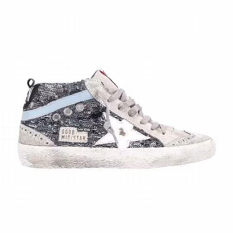 Golden Goose Wmns Mid Star 'Multi-Color Sequins'