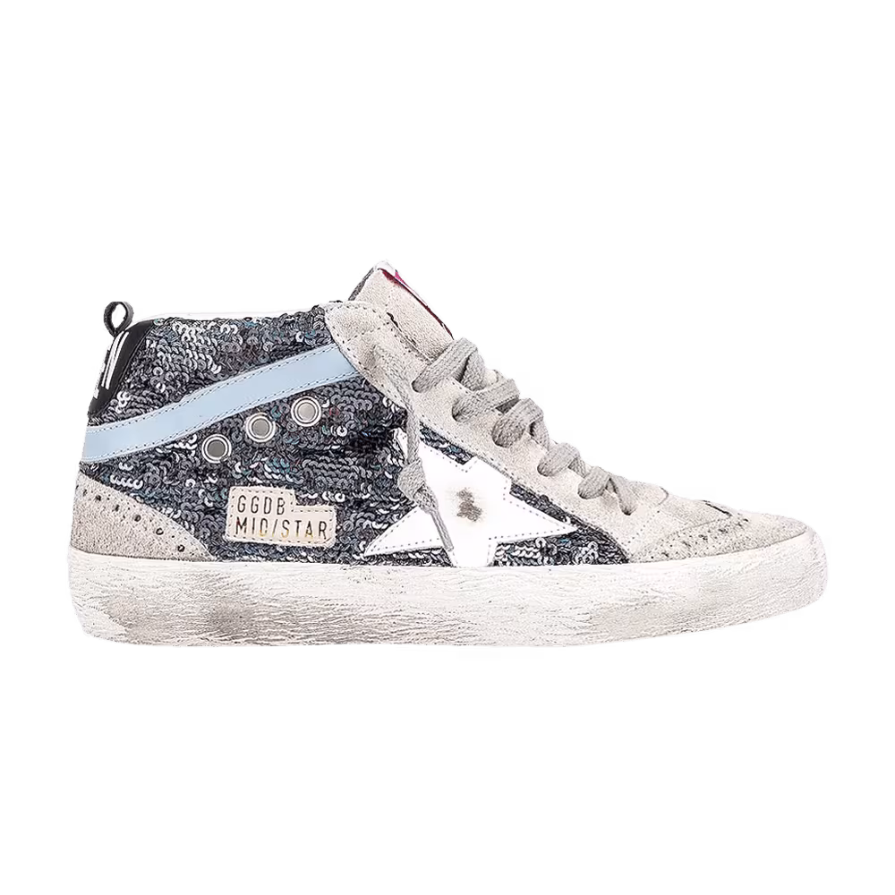 Golden Goose Women's Mid Star Multi-Color Sequins