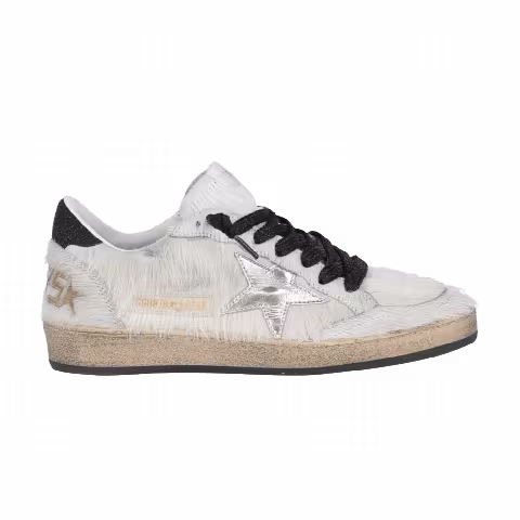 Golden Goose Wmns Ball Star 'White Fur'