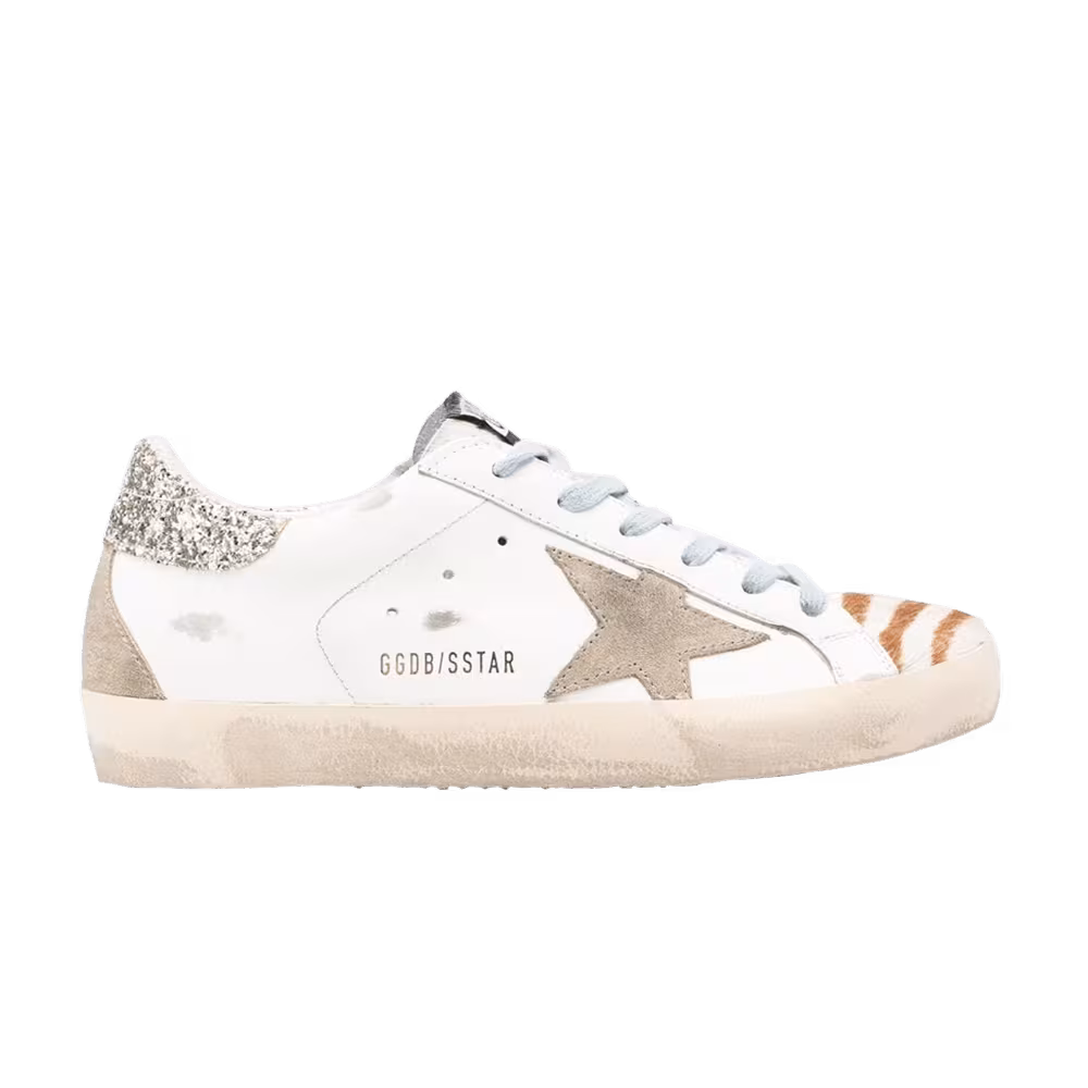 Golden Goose Women's Superstar White Horsy Toe