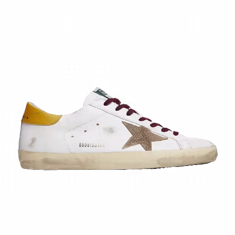 Golden Goose Superstar 'White Yellow'