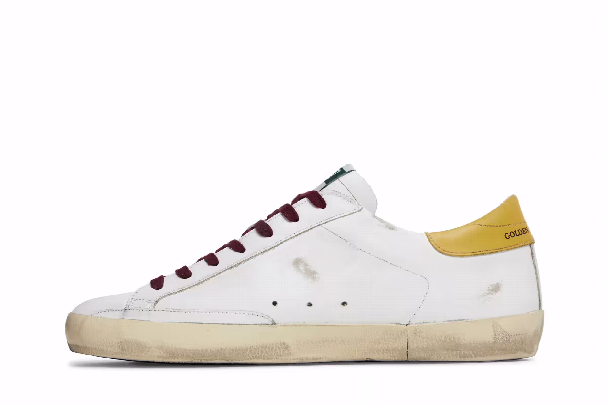 Golden Goose Superstar White Yellow, view 4
