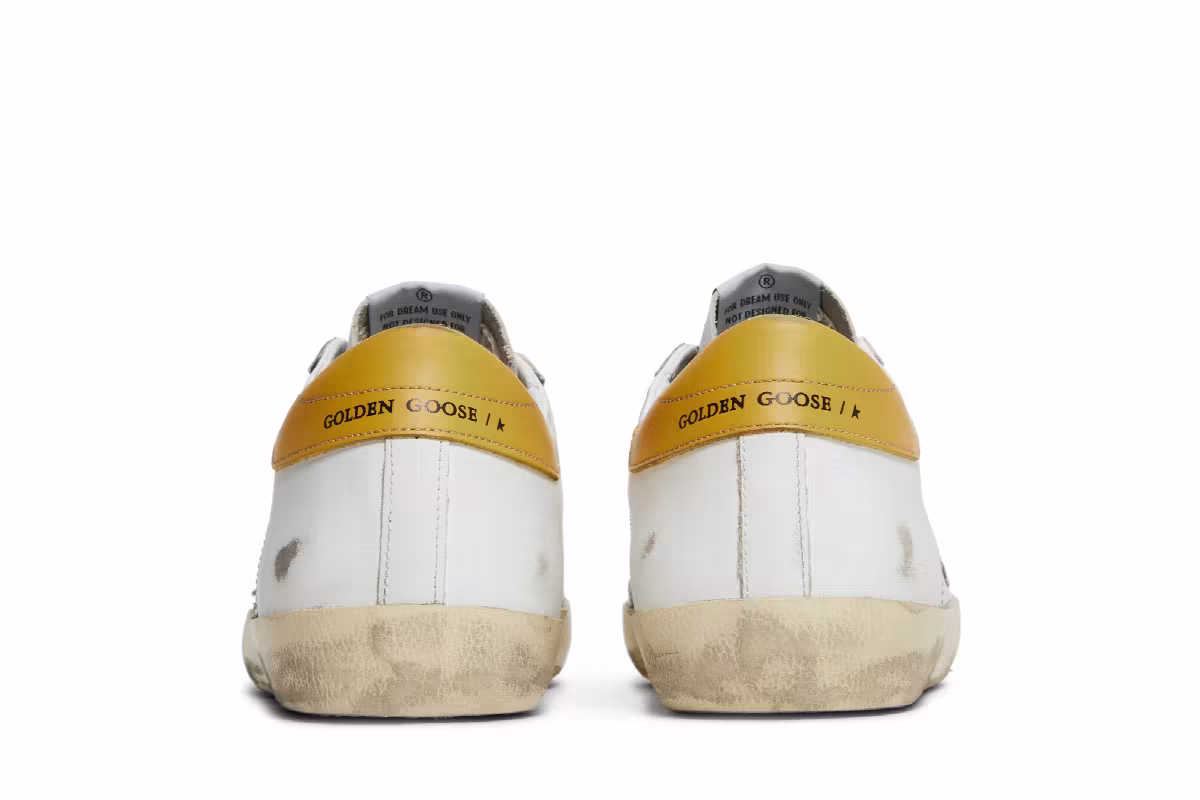Golden Goose Superstar White Yellow, view 7