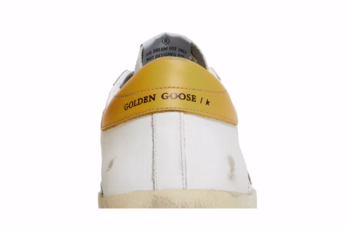 Golden Goose Superstar White Yellow, view 8