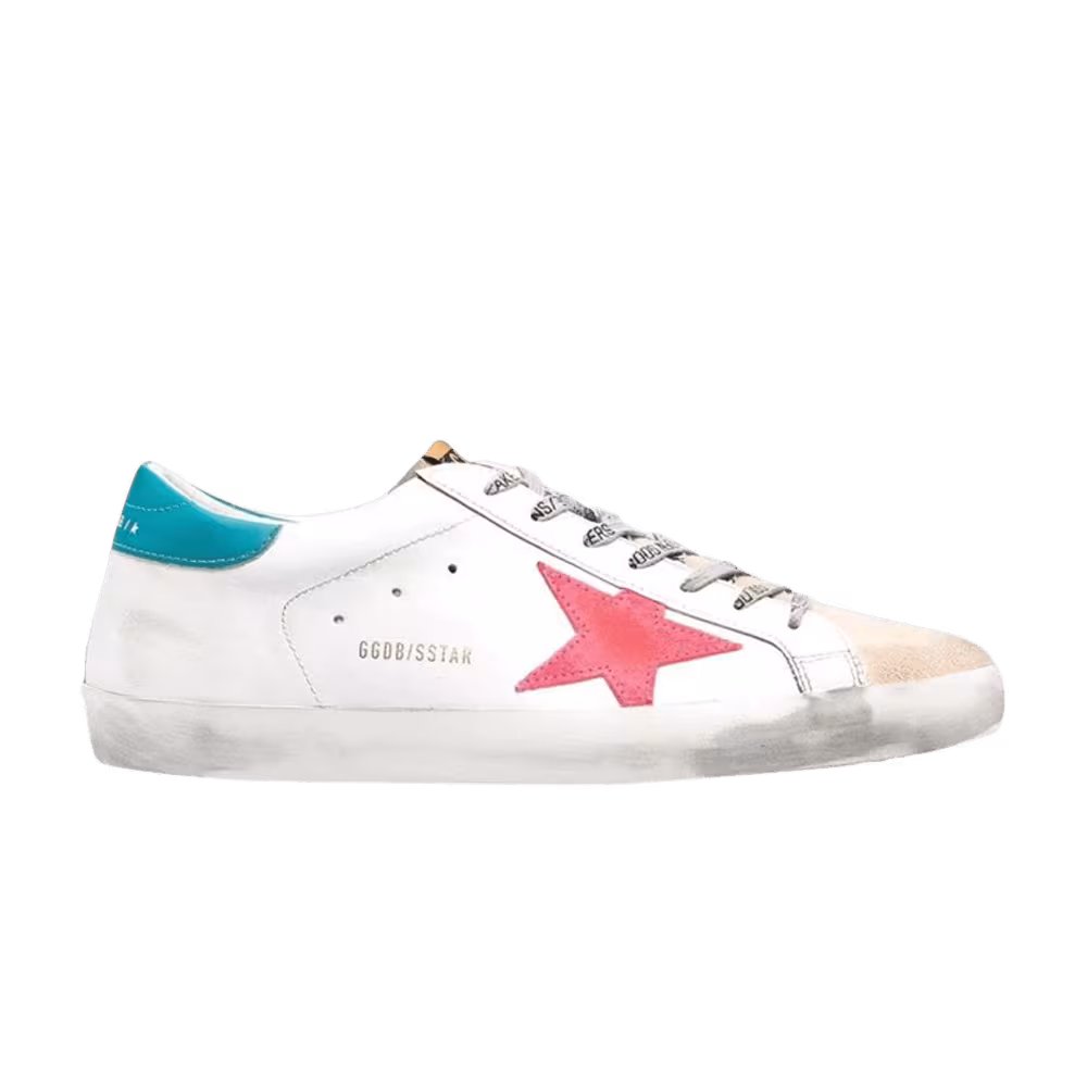 Golden Goose Superstar White Petroleum