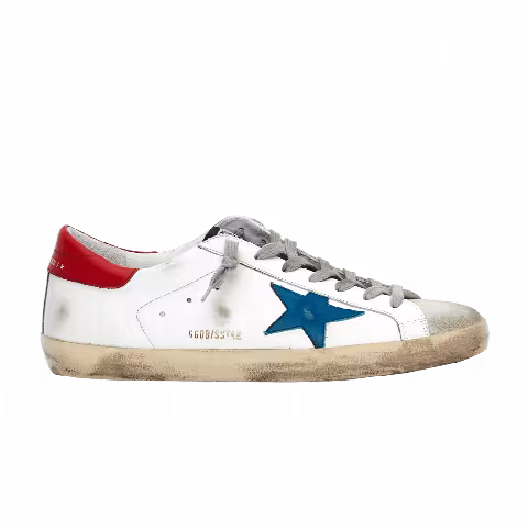 Golden Goose Superstar 'White Red Blue'