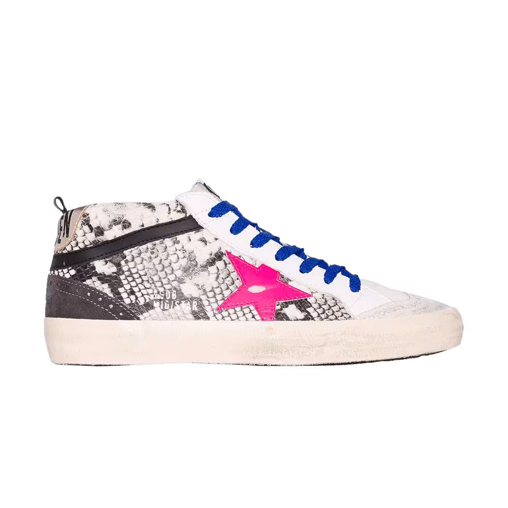 Golden Goose Women's Mid Star Nudee Fuchsia