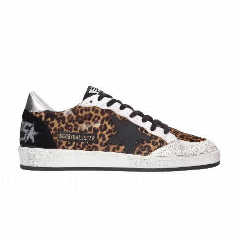 Golden Goose Ball Star Low 'Leopard Print'