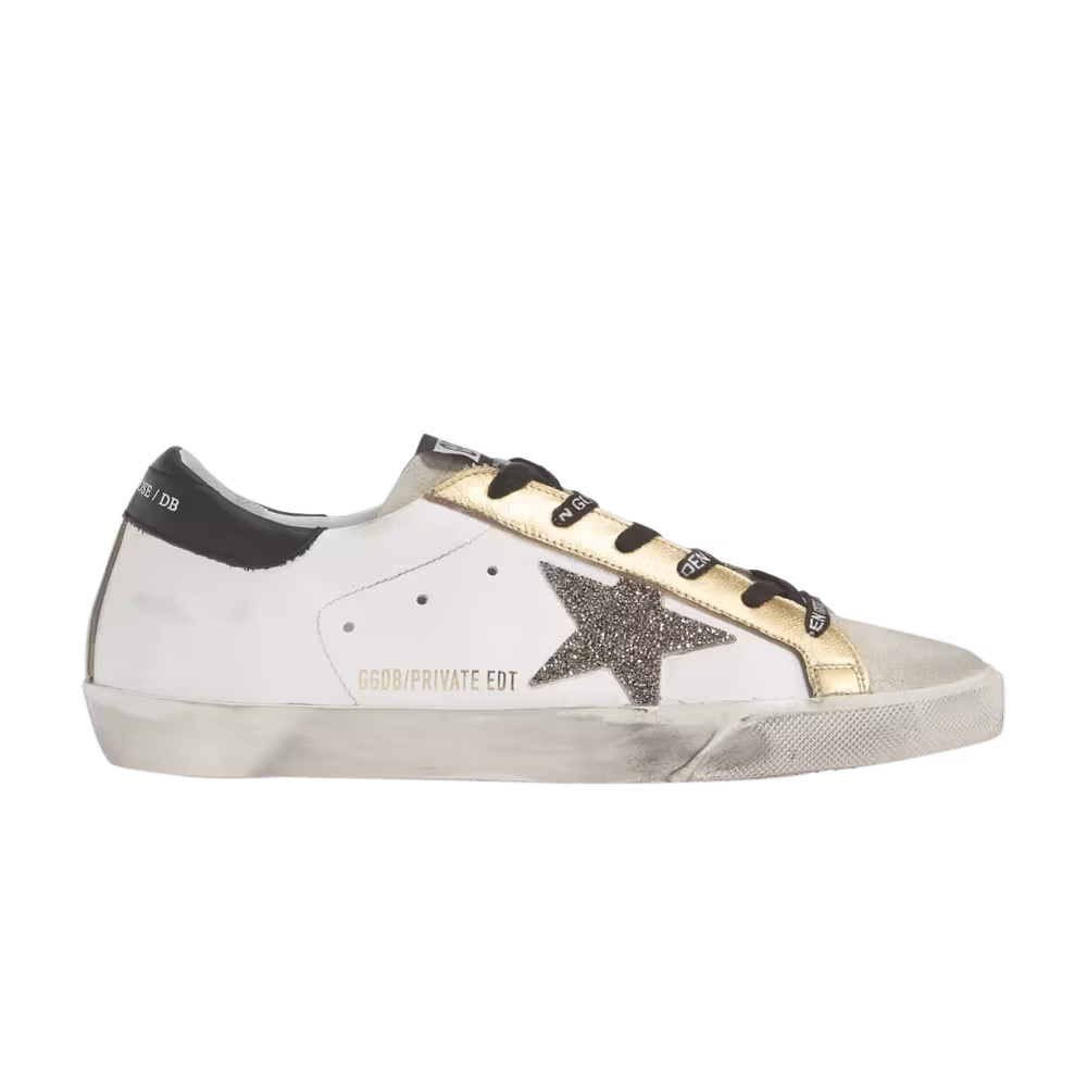 Golden Goose Women's Superstar Low White Gold