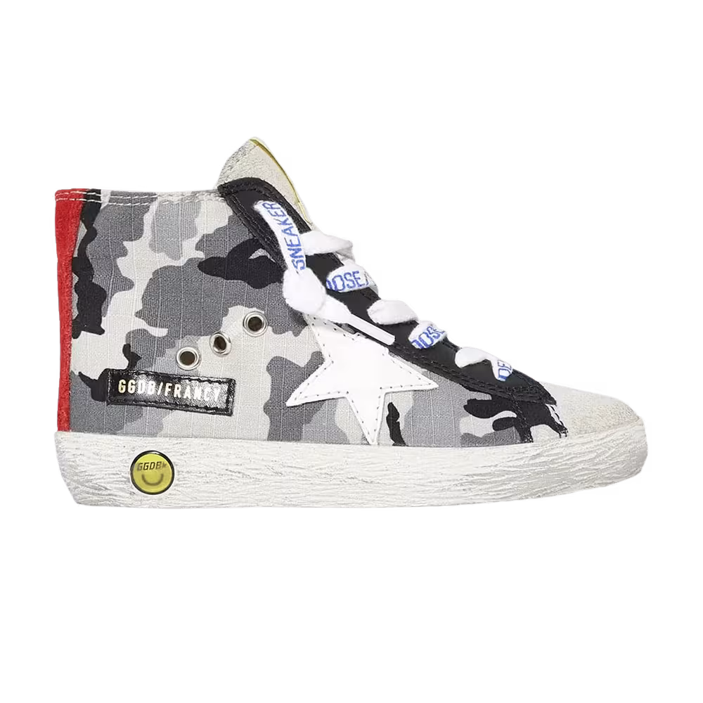 Golden Goose Francy Kids Grey Camo