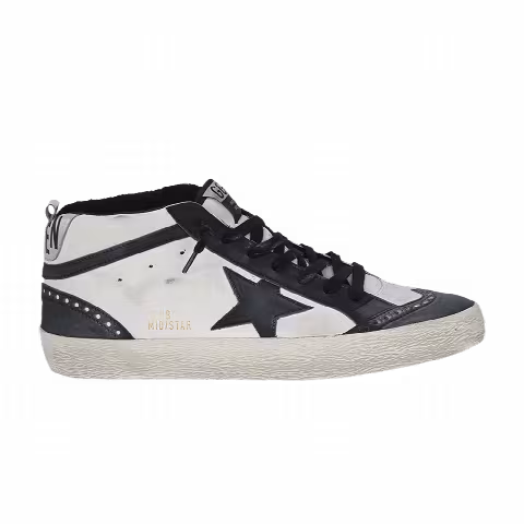 Golden Goose Mid Star 'White Black'