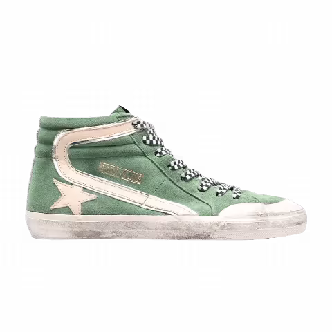 Golden Goose Slide Penstar Classic Sneaker 'Wood Green'