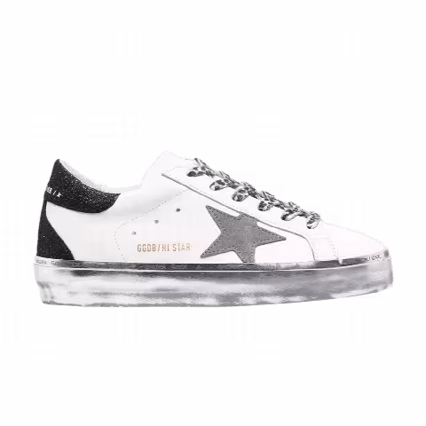 Golden Goose Wmns Hi Star 'White Dark Grey'