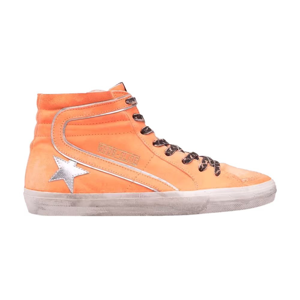 Golden Goose Women's Slide Sneaker Orange