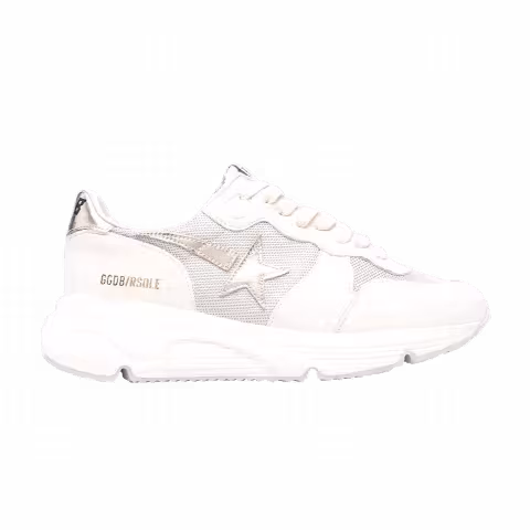 Golden Goose Wmns Running Sole 'White Silver'