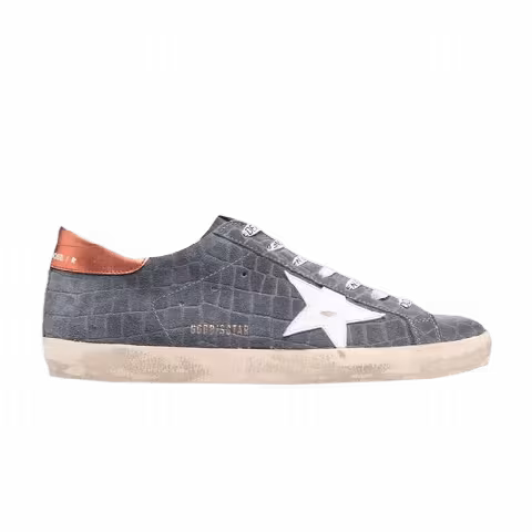 Golden Goose Superstar 'Croco Grey'