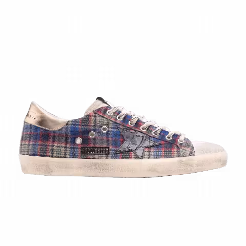 Golden Goose Superstar 'Blue Checkerboard'