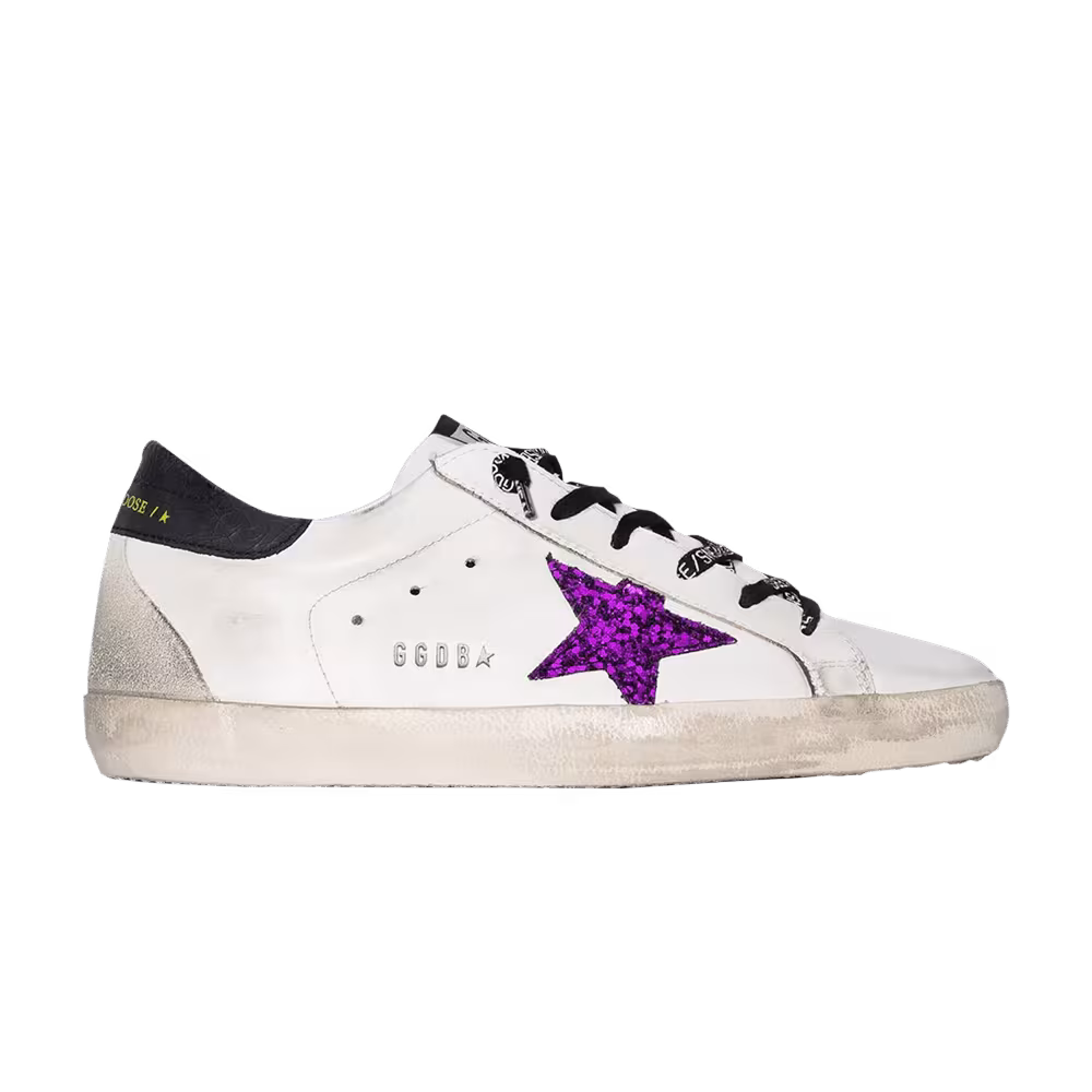 Golden Goose Women's Superstar White Purple