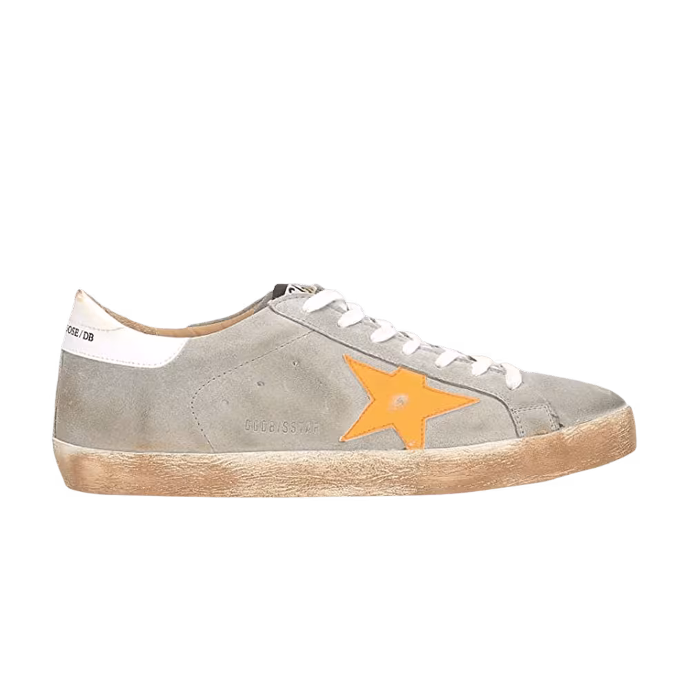 Golden Goose Superstar Grey Fluo Orange
