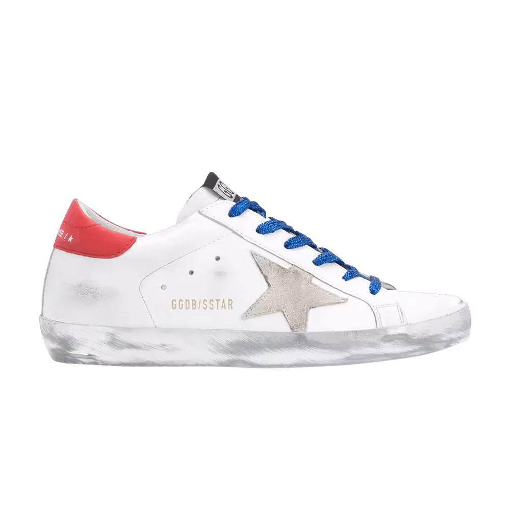 Golden Goose Women's Superstar White Red