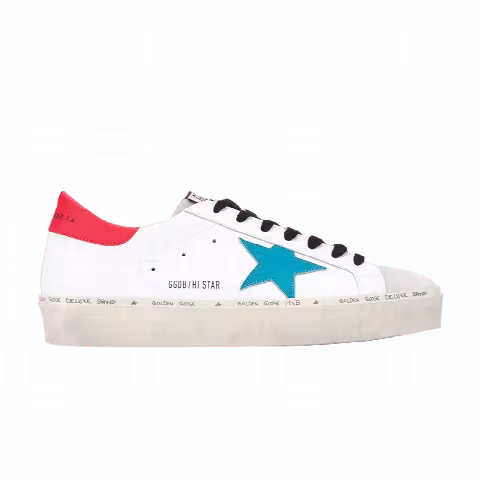 Golden Goose Hi Star 'White Blue Red'